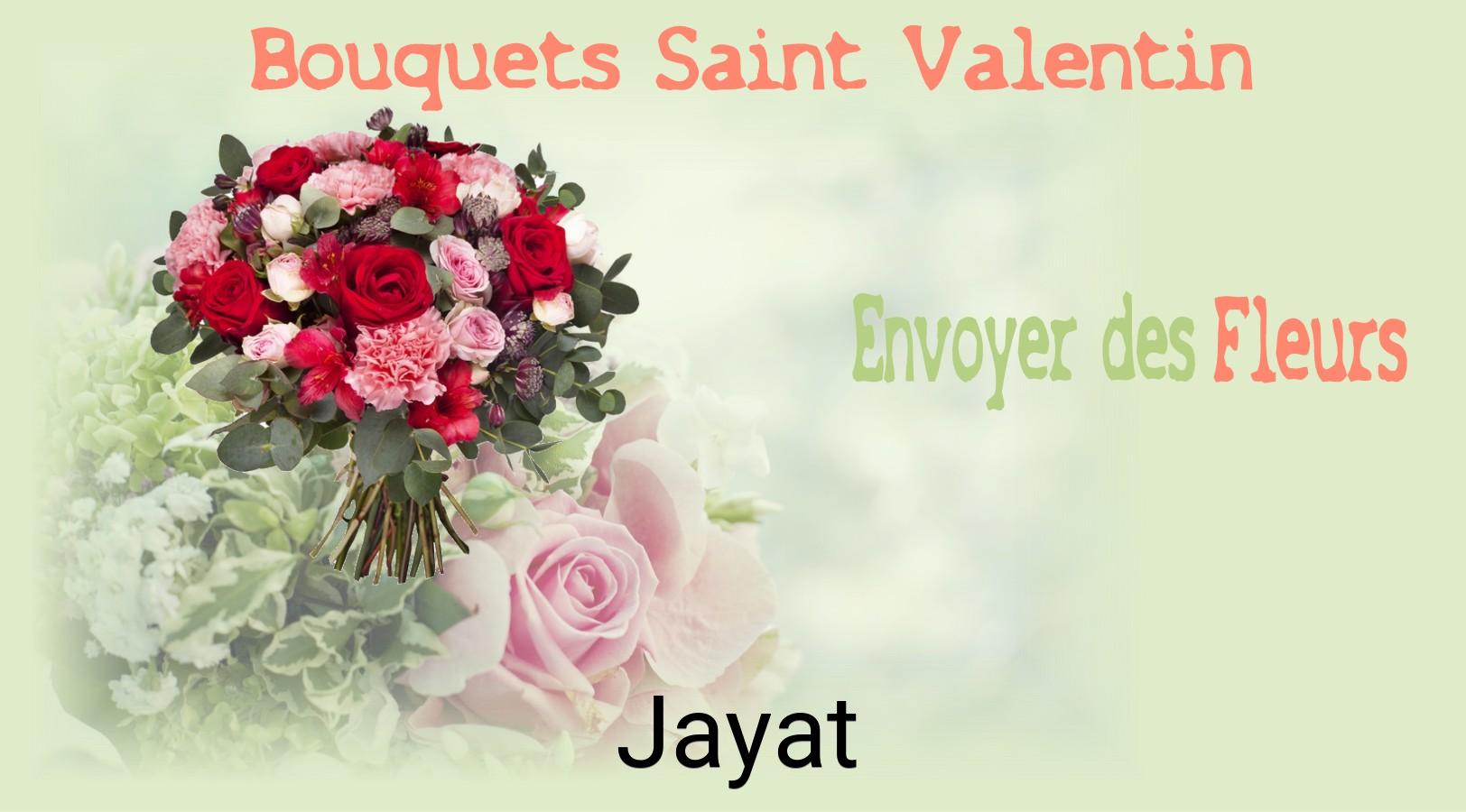 Roses de Saint-Valentin livrées à Jayat